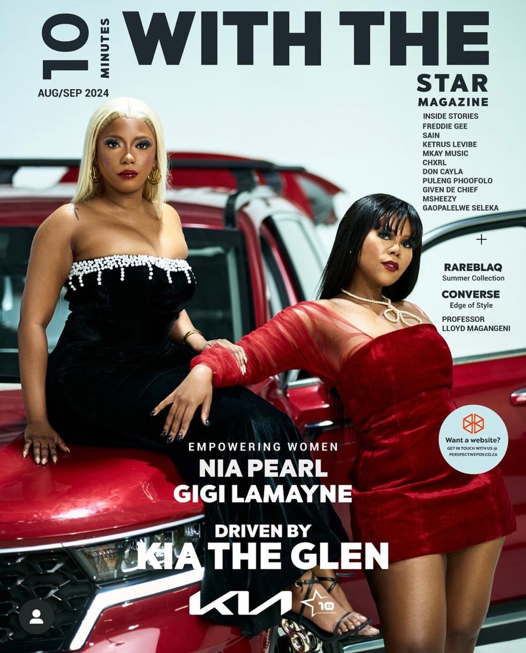 Magazine cover glam — Blaque Season Luxe